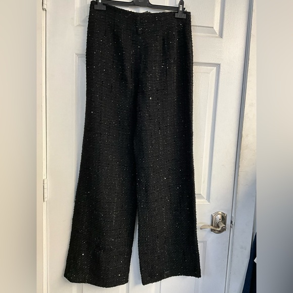 Pizeldaly Sequined Tweed Pants - Picture 4 of 5